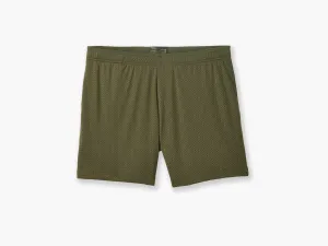 4" Pocket Lounge Short ~ Matte Olive