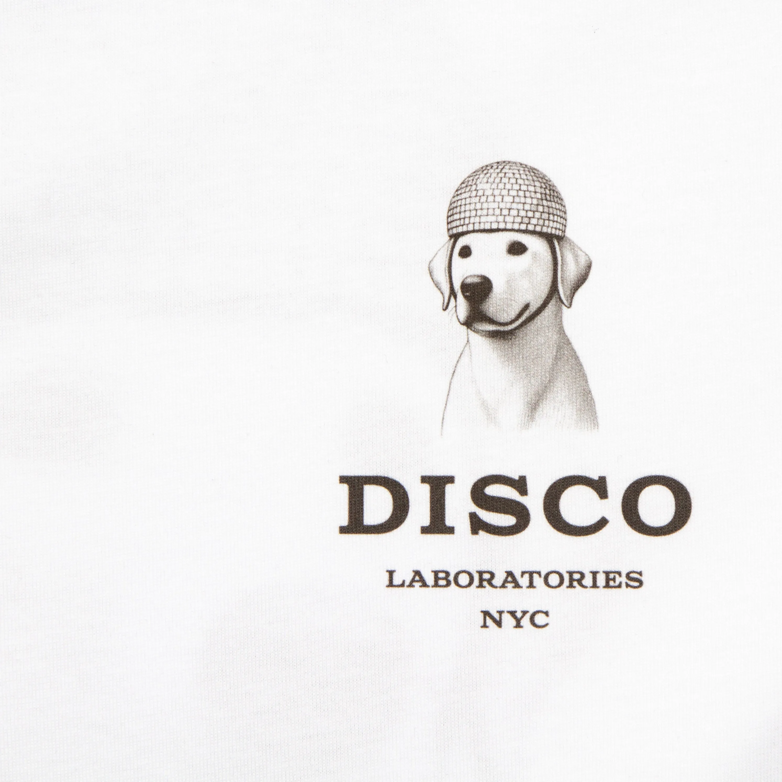 Adore Disco Lab NYC Back Print - Tshirt - White