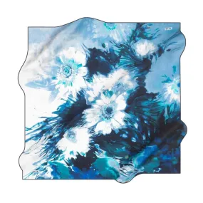 Aker Floral Elegance Silk Scarf No. 22