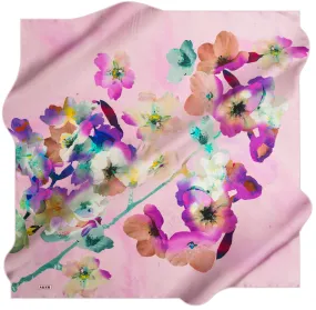 Aker Floral Silk Hijab Scarf Alyssa