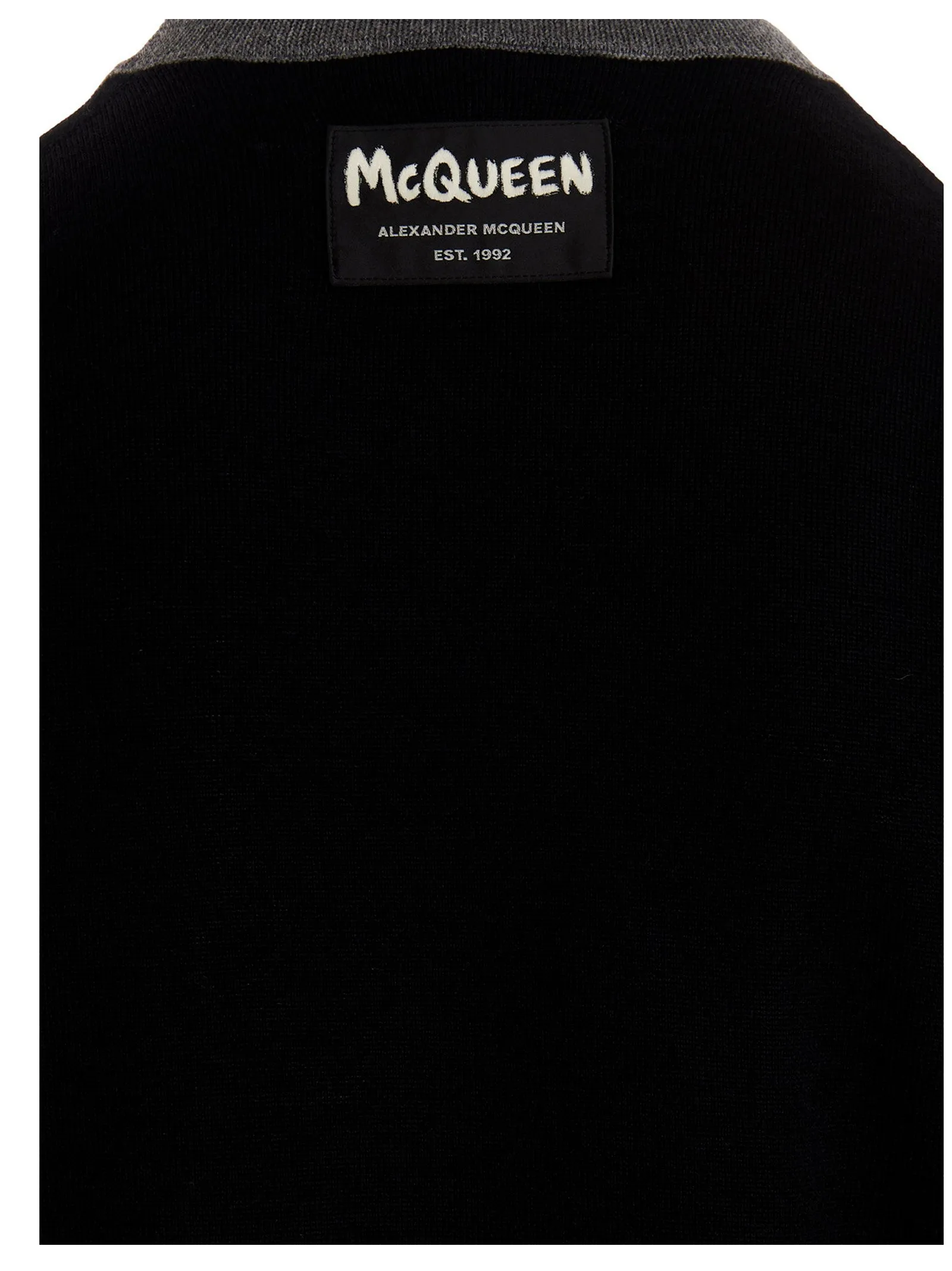 Alexander McQueen Two-Tone Crewneck Jumper