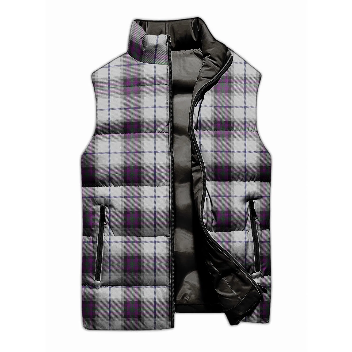 Alexander of Menstry Dress Tartan Sleeveless Puffer Jacket