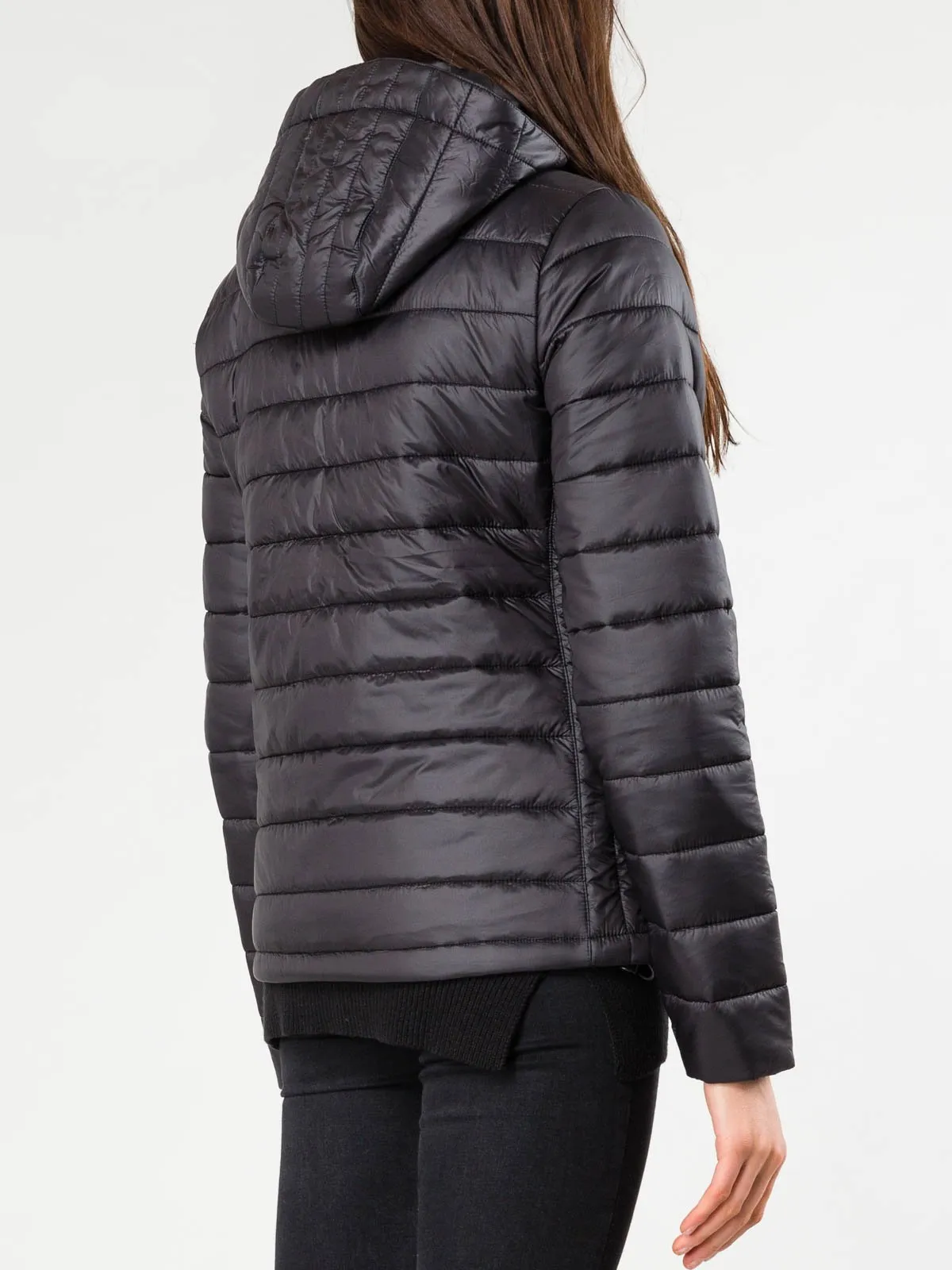 All In Puffer Jacket - Black