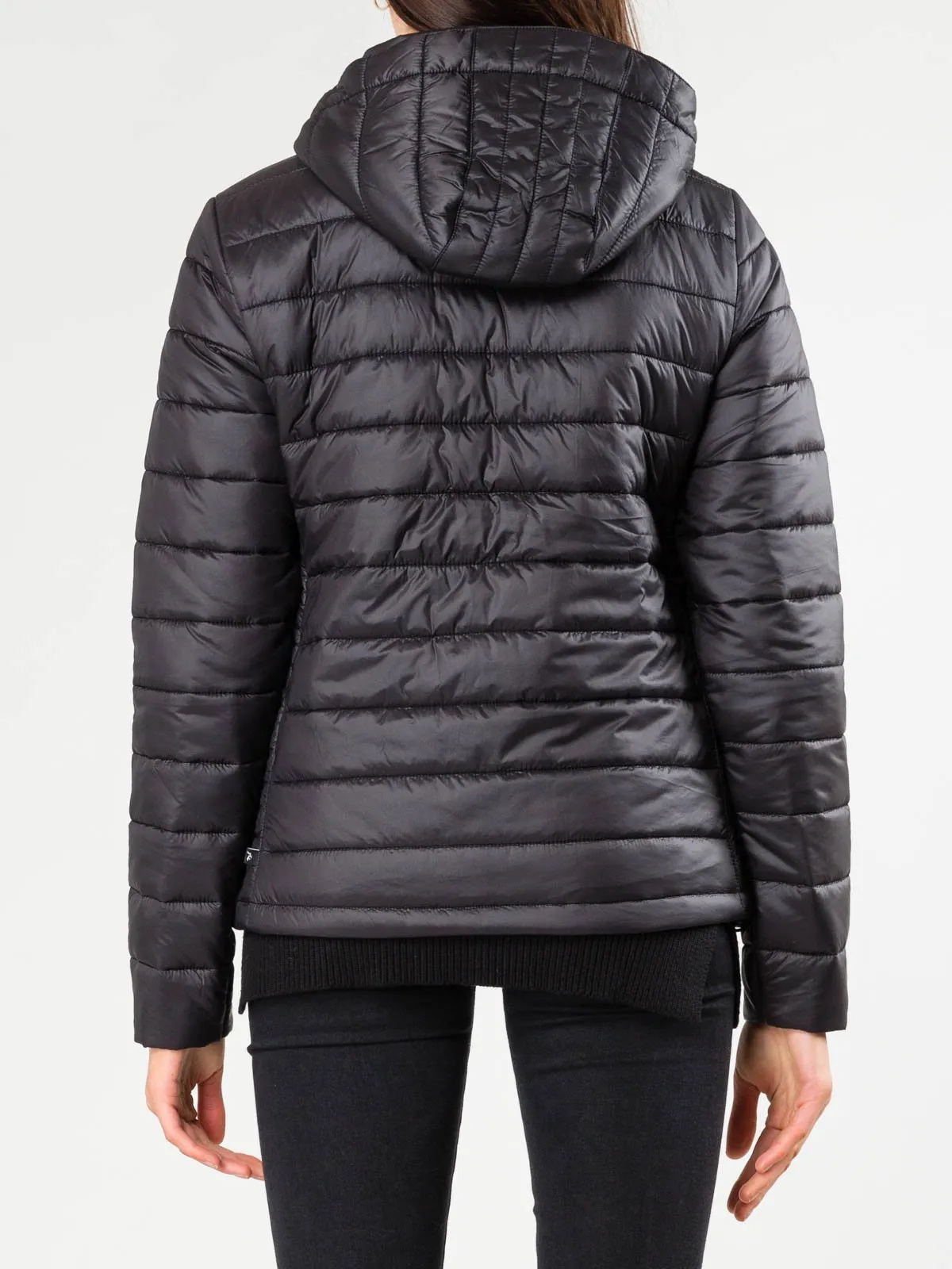 All In Puffer Jacket - Black