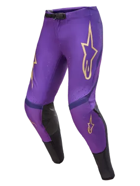 Alpinestars Supertech Pants Champ LE Ultraviolet Gold Black