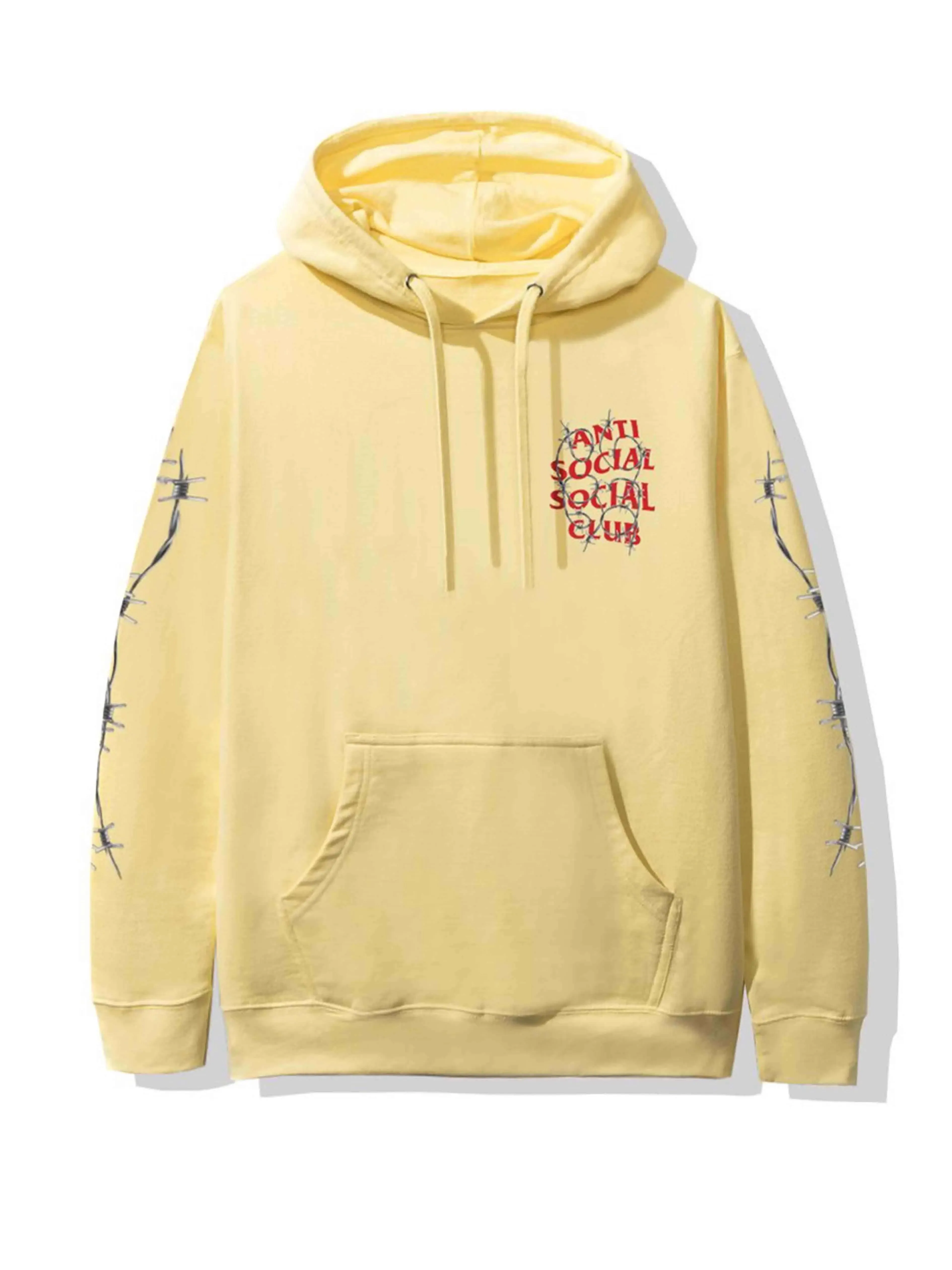 Anti Social Social Club Barbara Hoodie Yellow