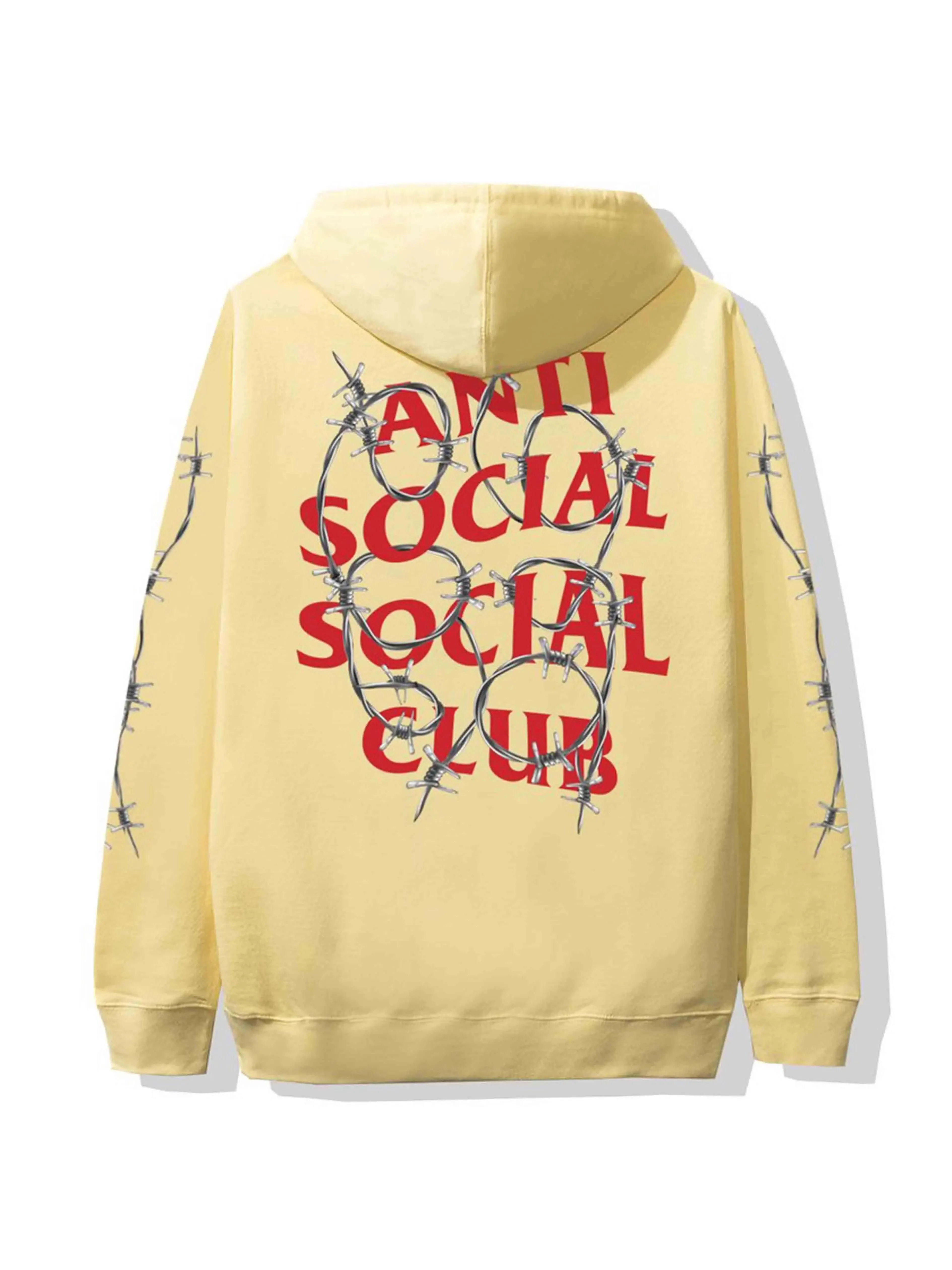 Anti Social Social Club Barbara Hoodie Yellow