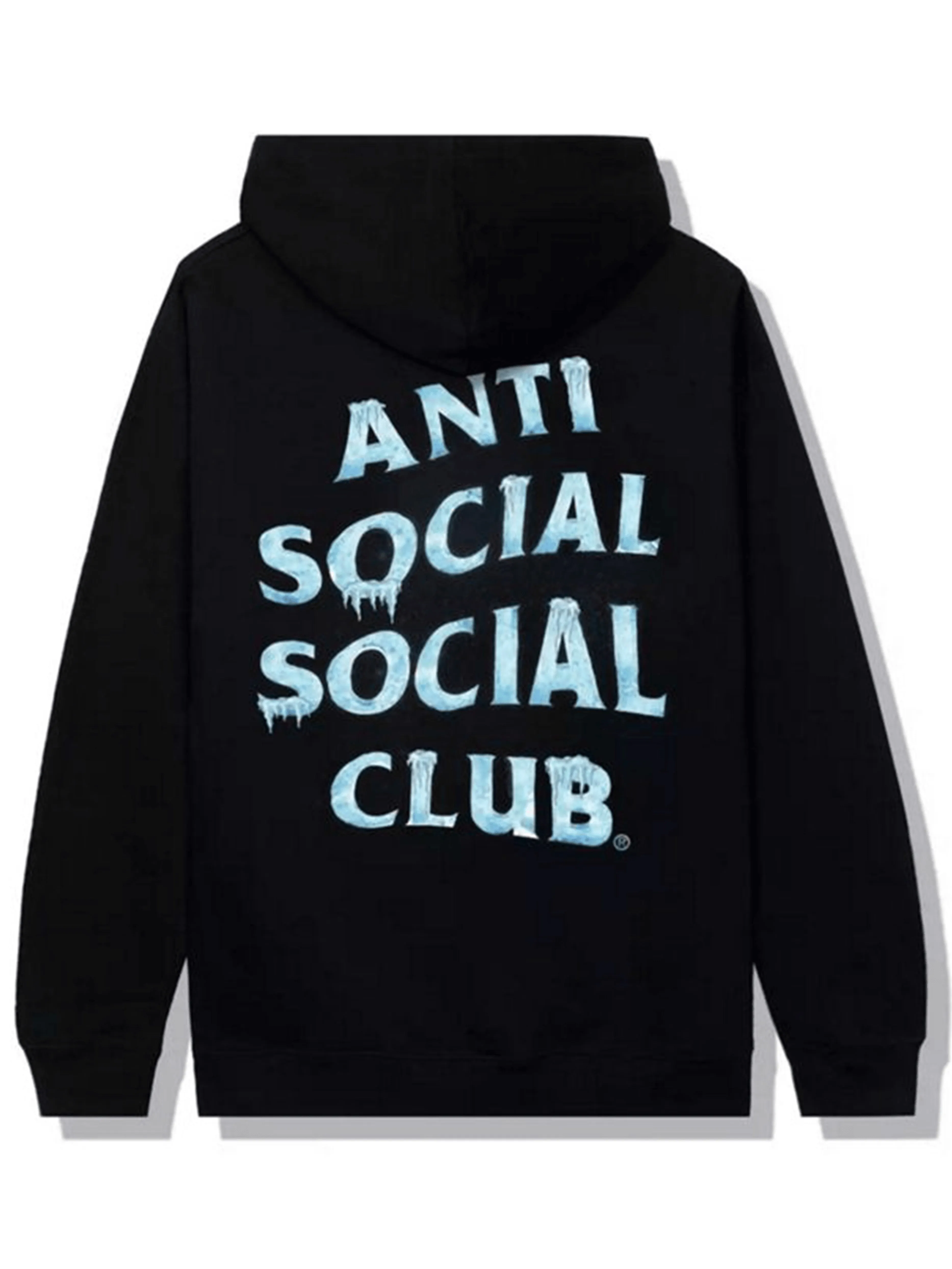 Anti Social Social Club COLD SWEATS HOODIE BLACK