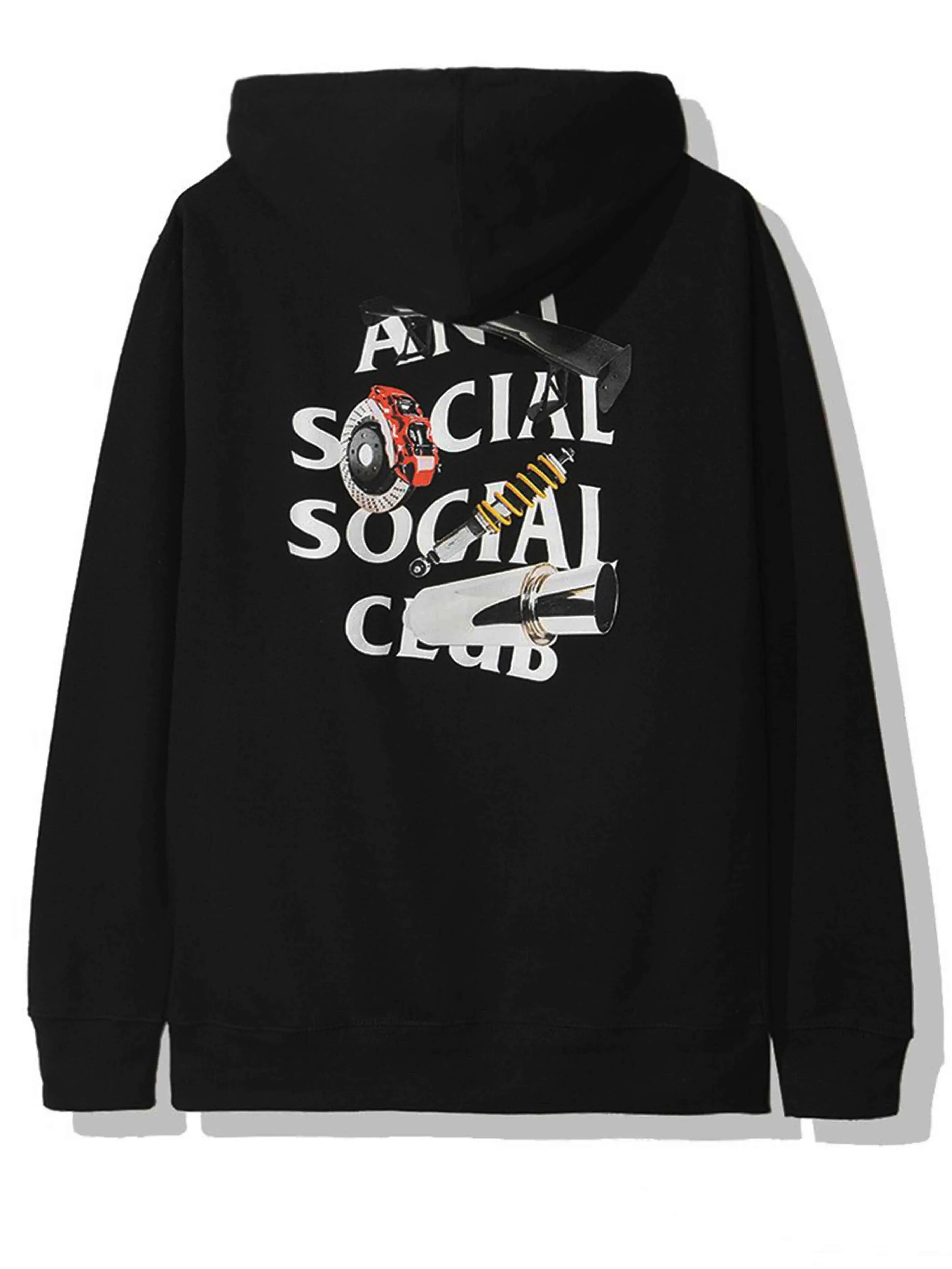 Anti Social Social Club Riceroni Hoodie Black