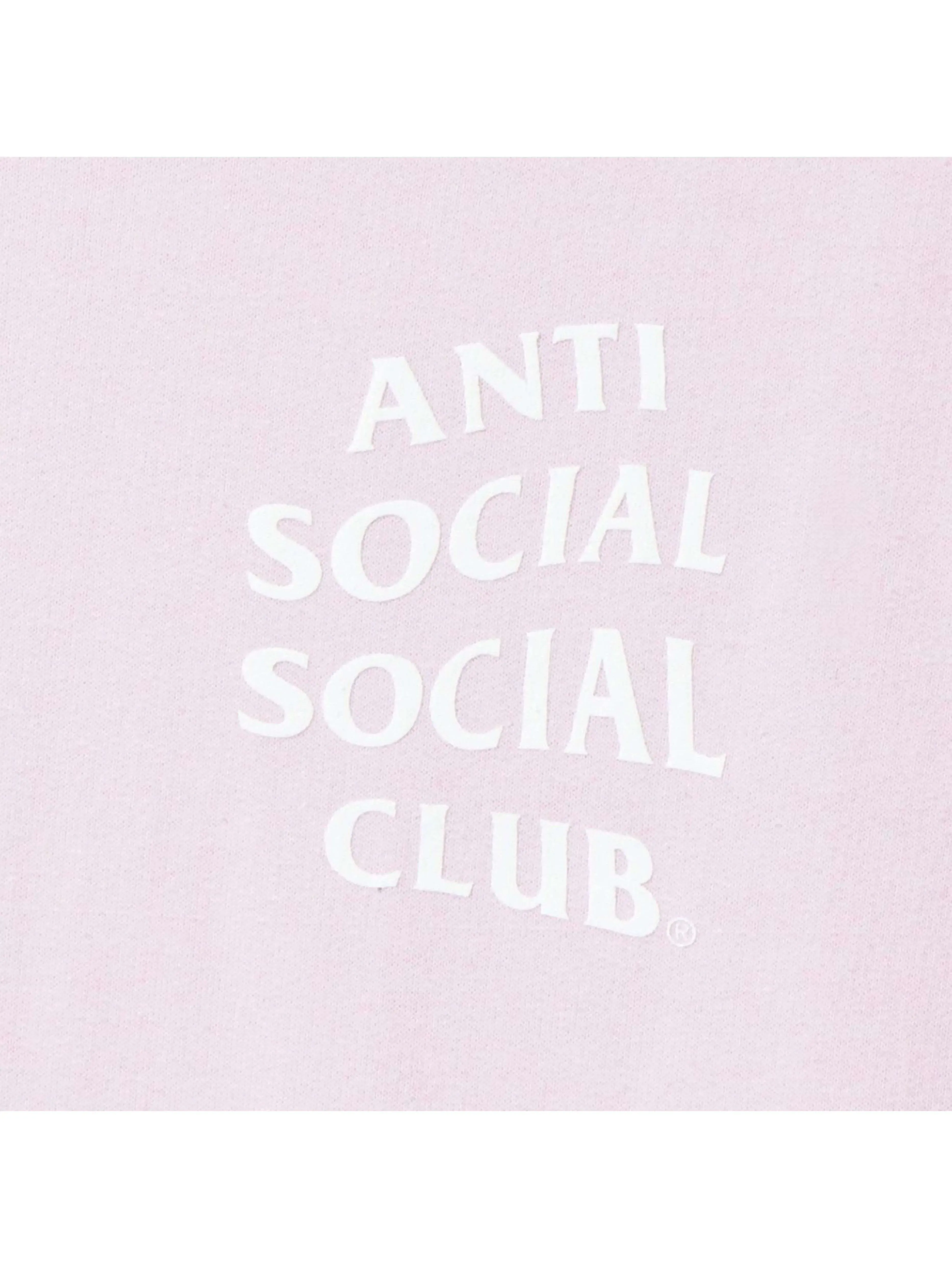 Anti Social Social Club Smells Bad Hoodie Pink