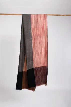 Artisan crafted Khadi Cashmere Scarf - TRAFFORD