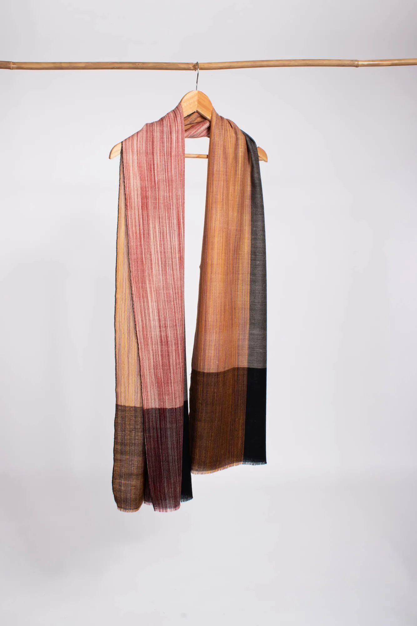 Artisan crafted Khadi Cashmere Scarf - TRAFFORD