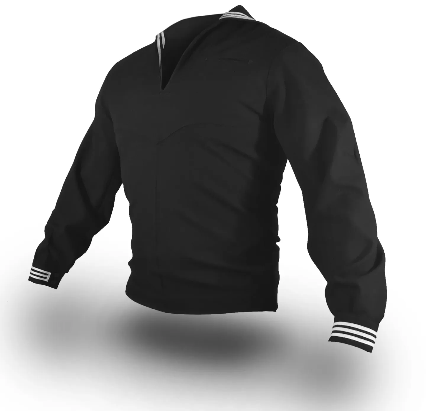 AS-IS NAVY Men's SDB Jumper Top - Zipper