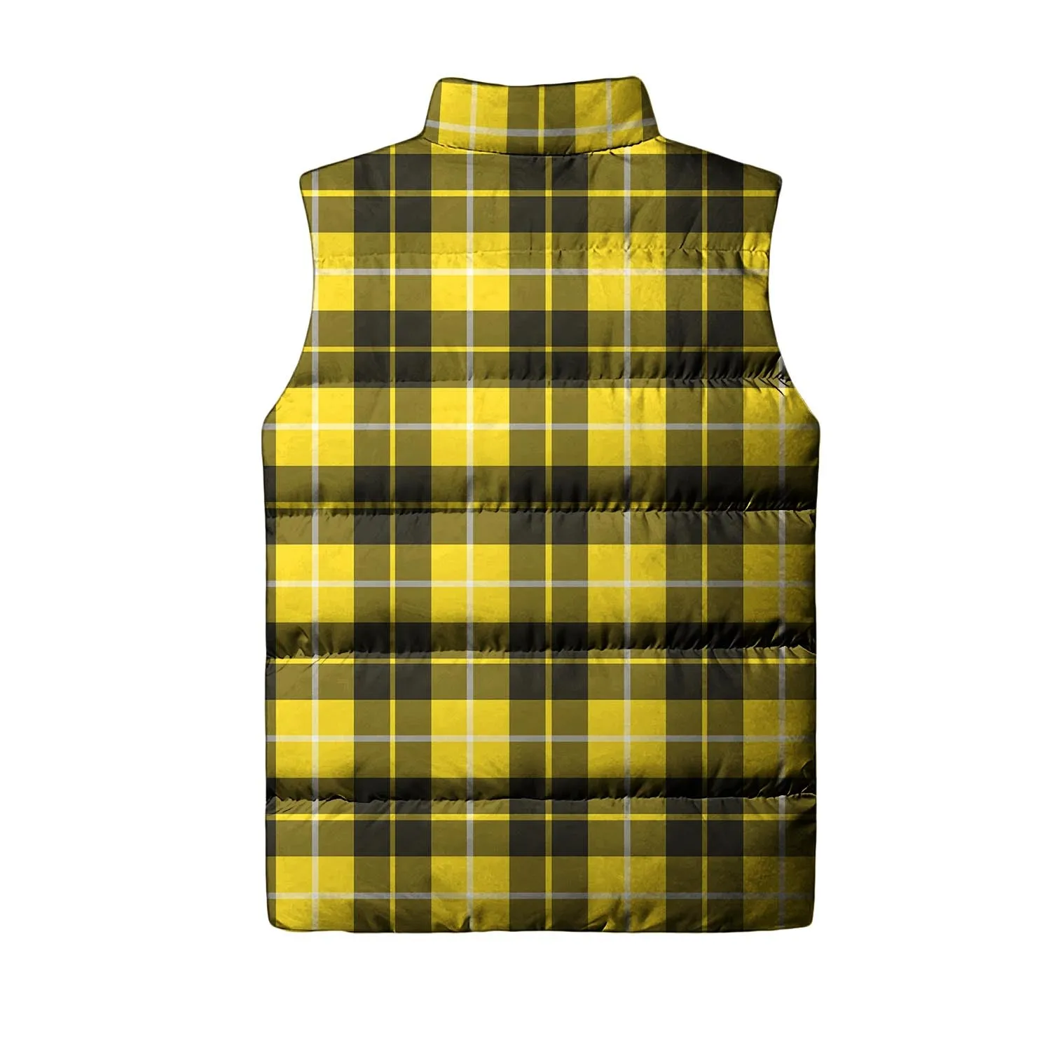 Barclay Dress Modern Tartan Sleeveless Puffer Jacket with Family Crest