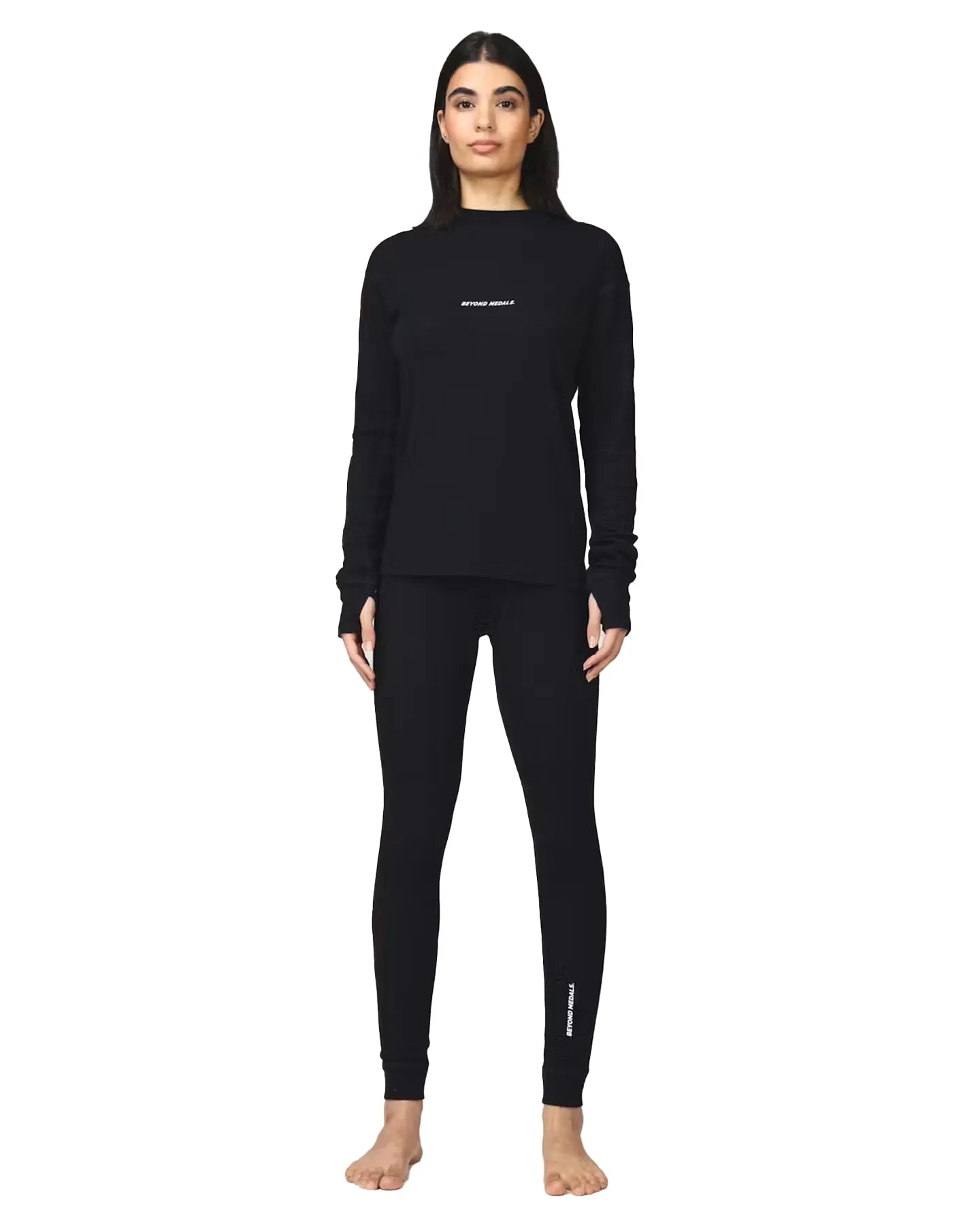 Beyond Medals Merino Baselayer Bottom - Black