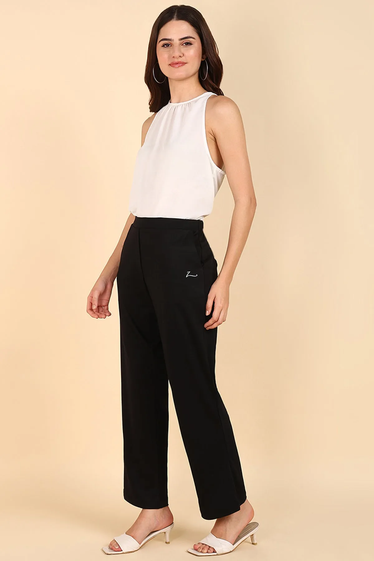 Black Flare Pants (Pregnancy & Postpartum)