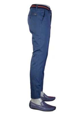 Blue Ribbon Waist Band Stretch Pants