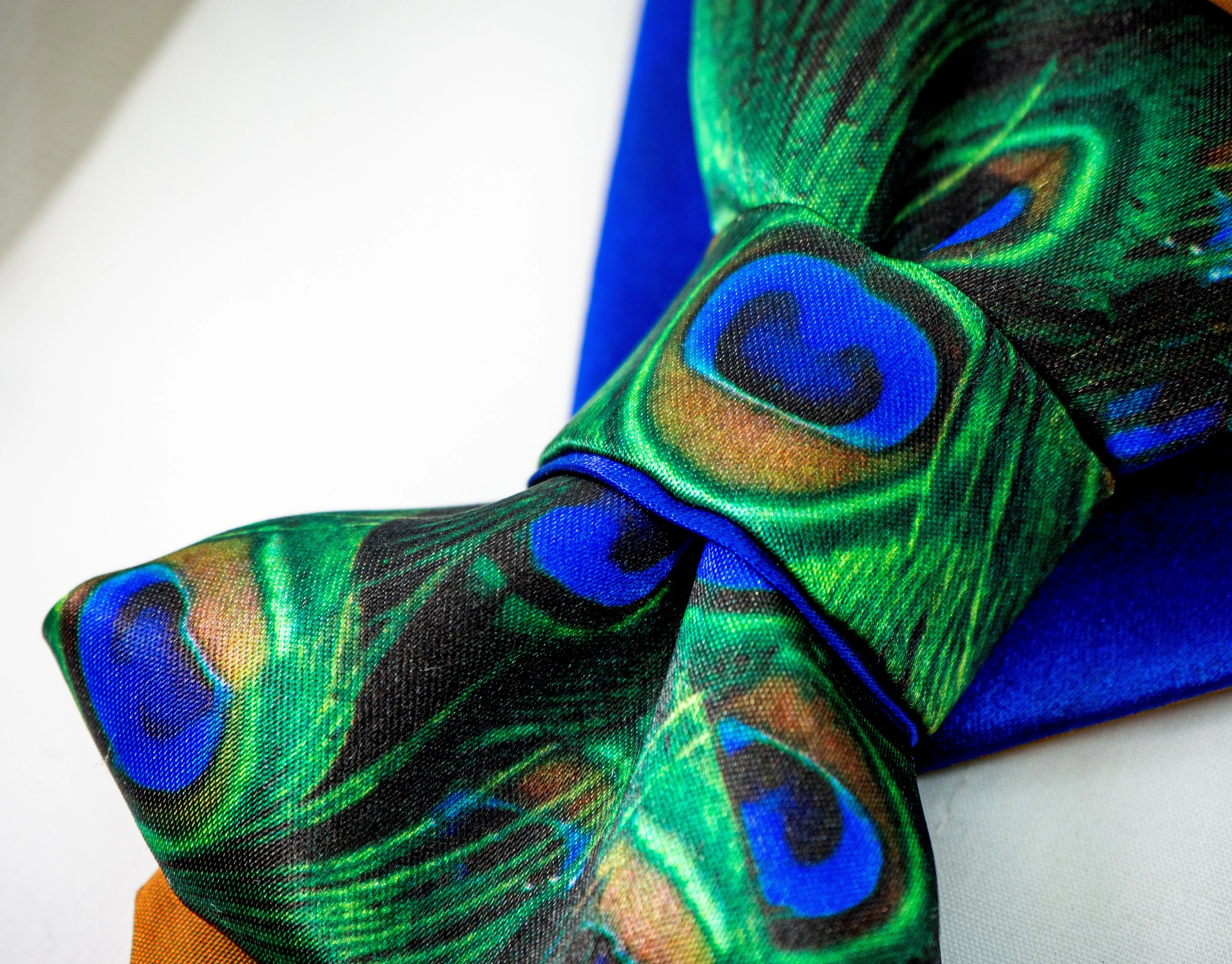 BOW TIE "PEACOCK"