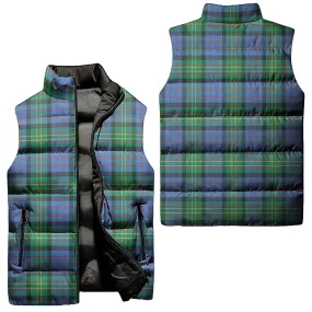 Bowie Ancient Tartan Sleeveless Puffer Jacket