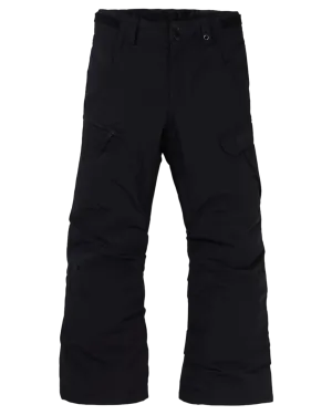 Burton Kids' Exile 2L Cargo Snow Pants - True Black