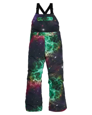 Burton Kids' Skylar 2L Bib Snow Pants - Painted Planets