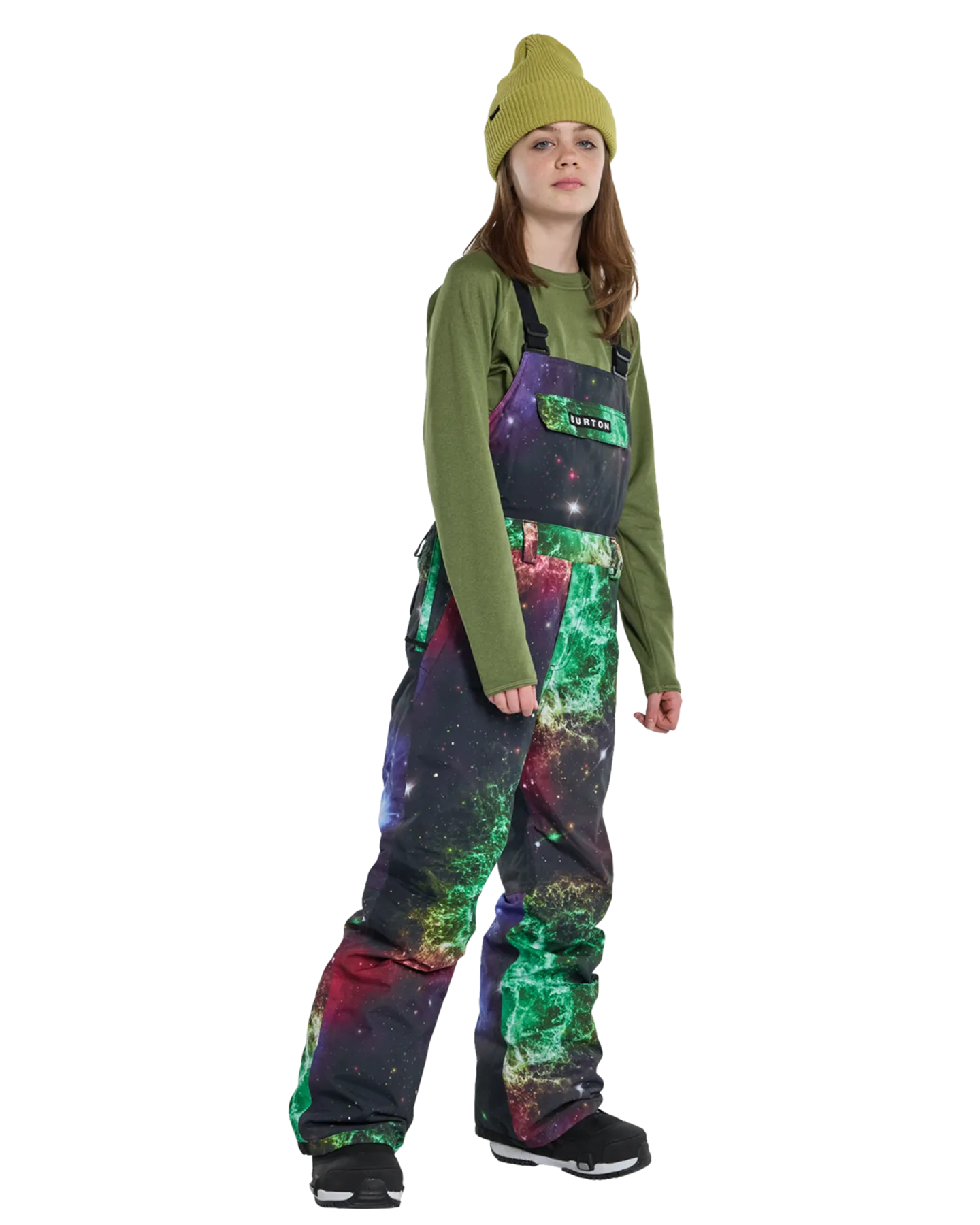 Burton Kids' Skylar 2L Bib Snow Pants - Painted Planets