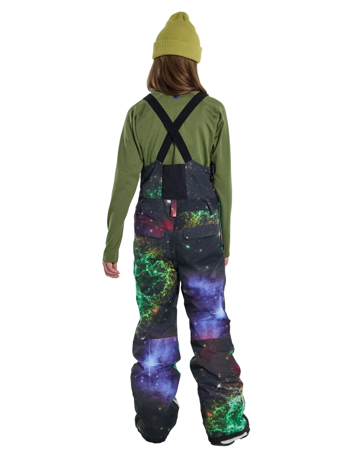 Burton Kids' Skylar 2L Bib Snow Pants - Painted Planets