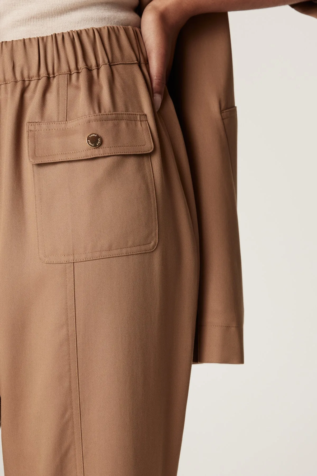 Carmen Tencel Pant - Camel