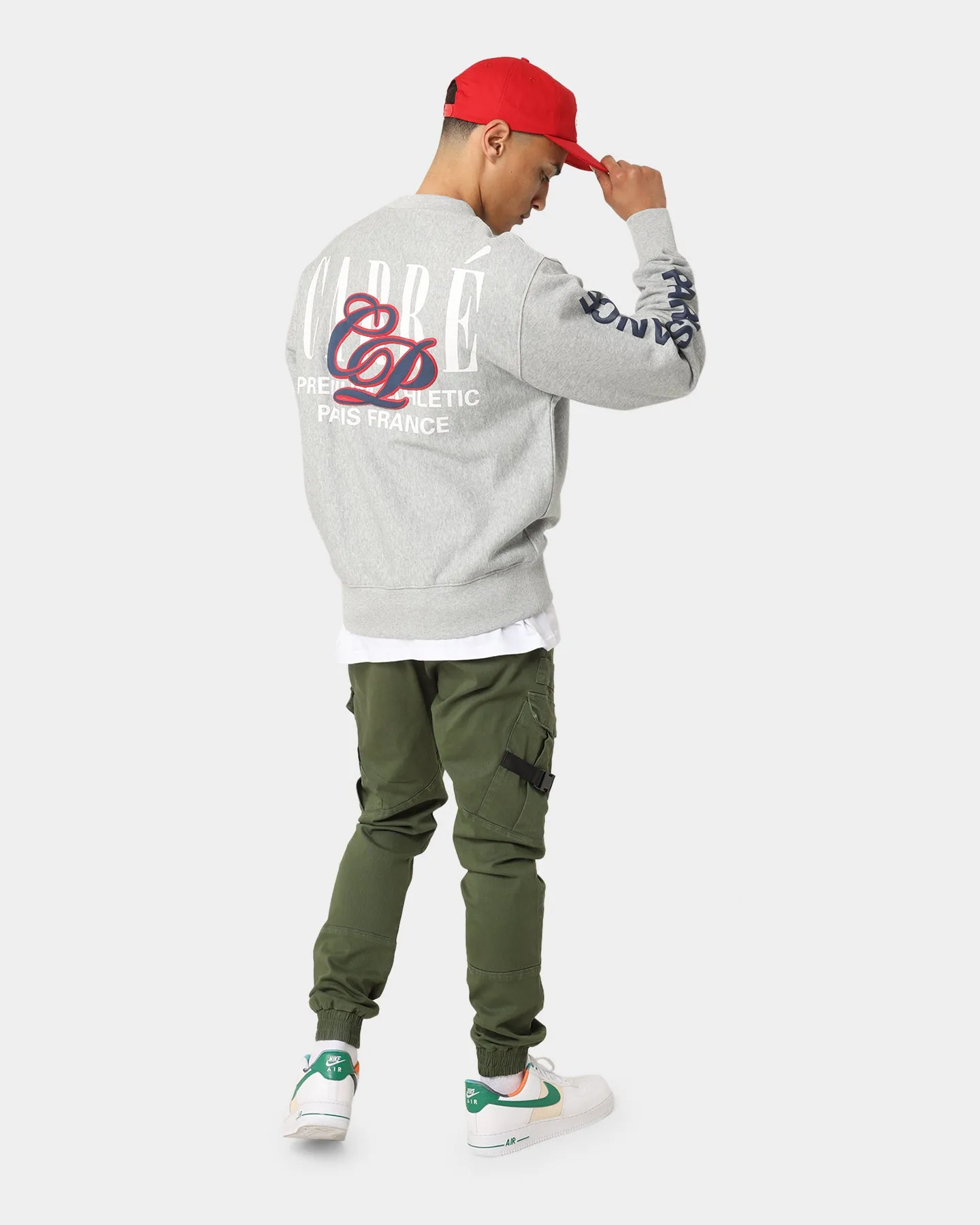 Carré Top Team Crewneck Grey Marle