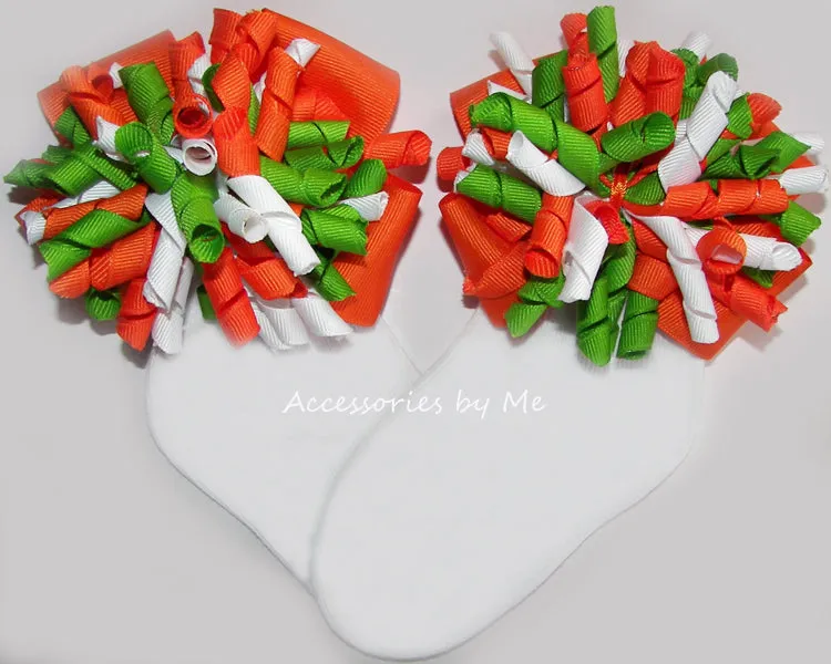 Carrot Korker Bow Socks