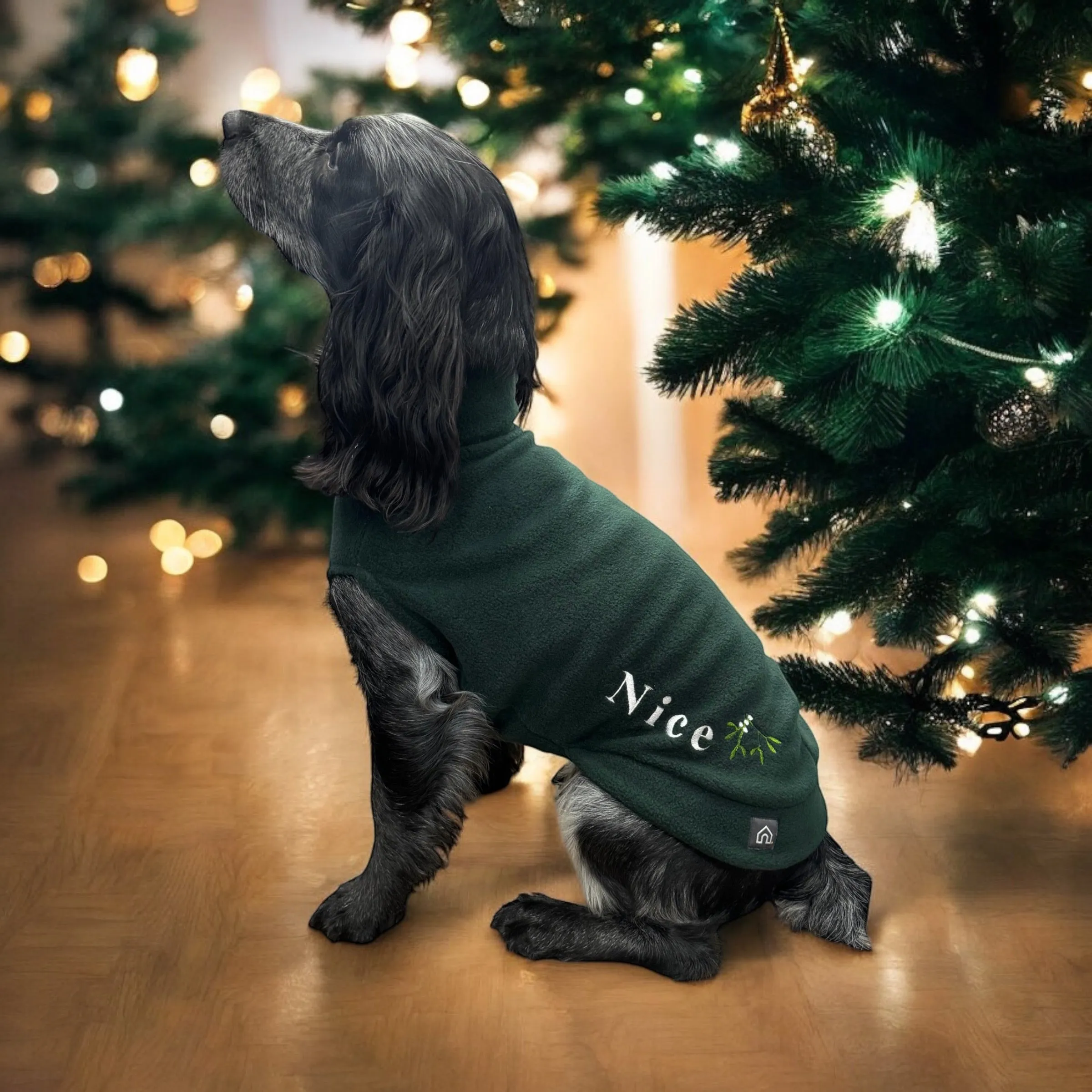 Christmas Dog Fleece Jumper