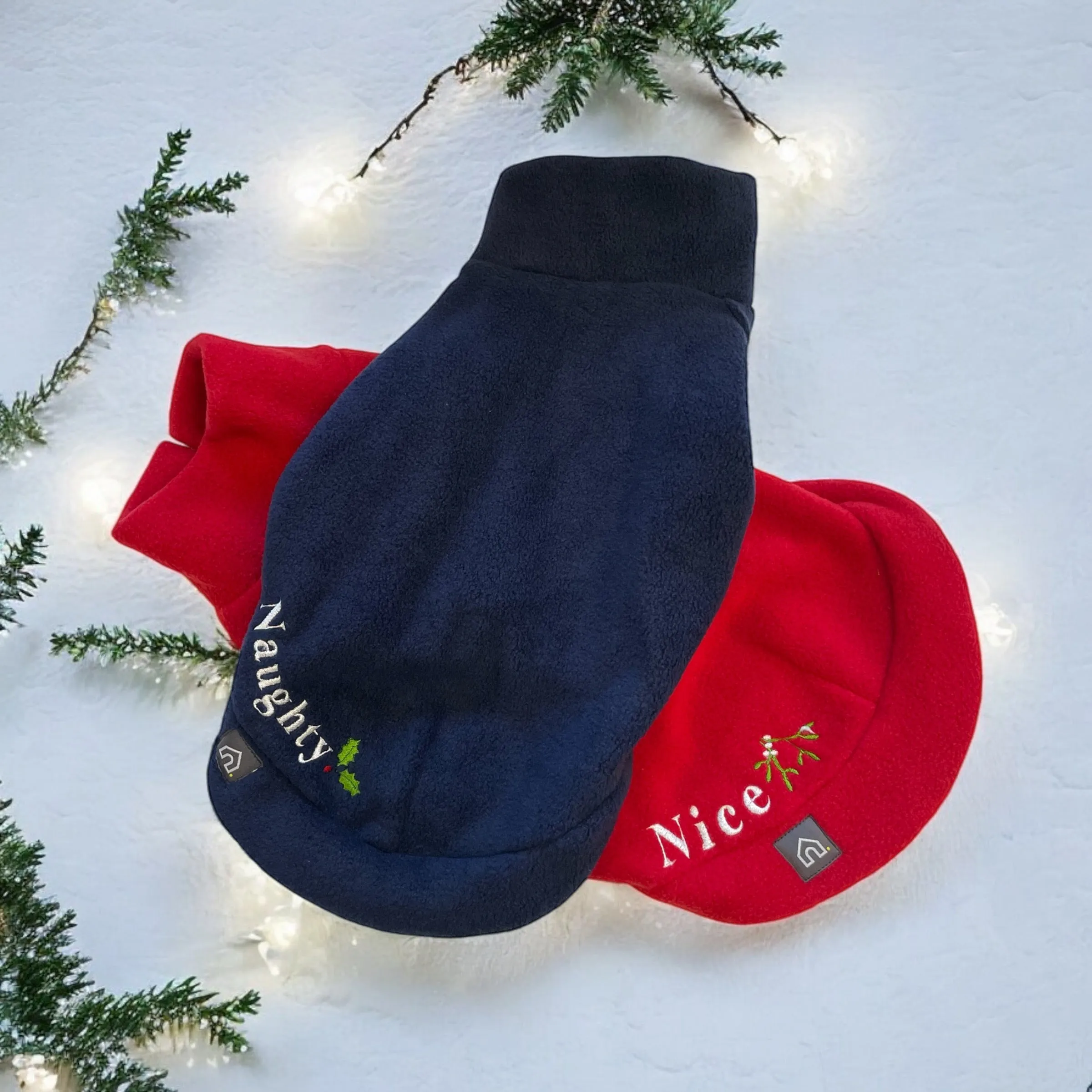 Christmas Dog Fleece Jumper