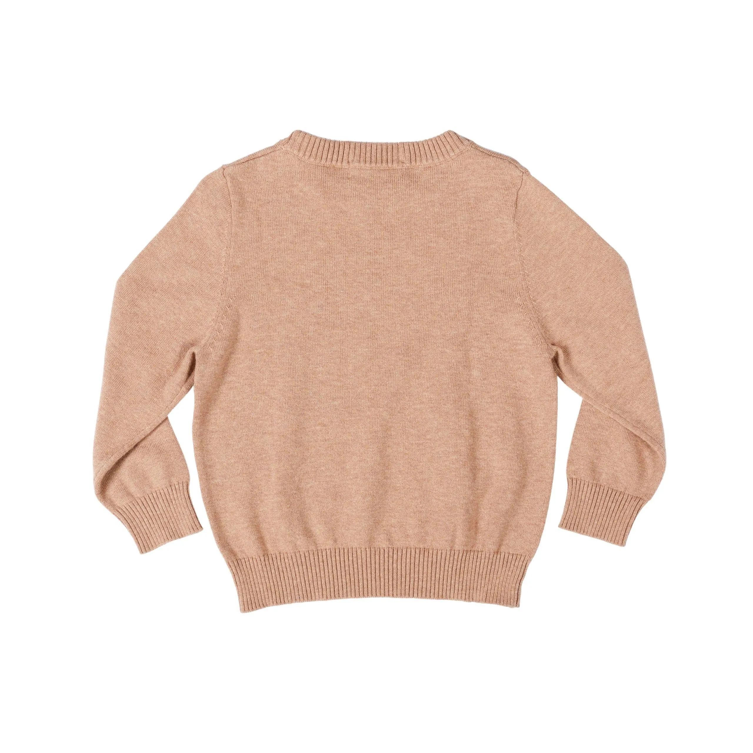 Christopher Crewneck Sweater in Clubhouse Camel