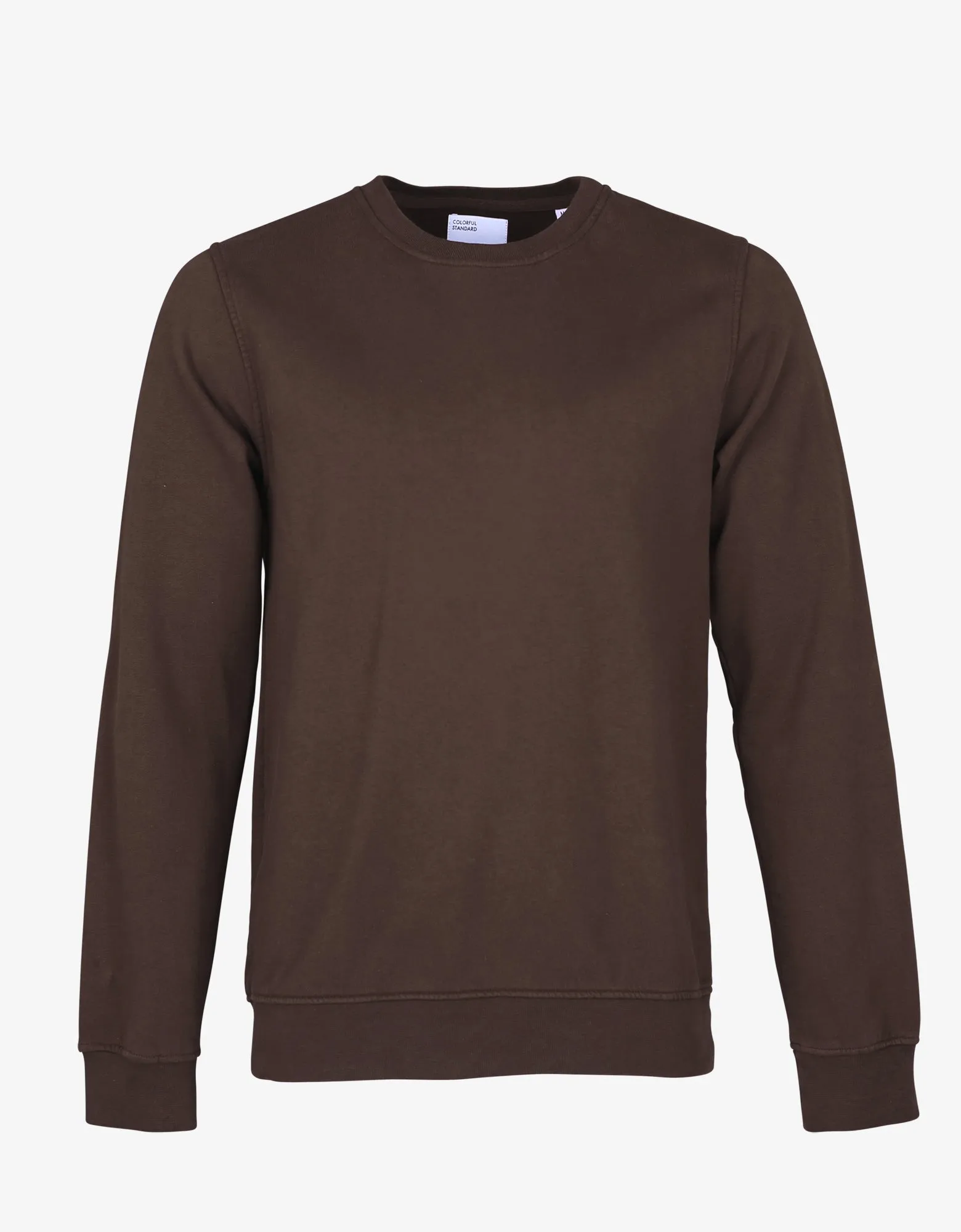 Classic Organic Crew - Coffee Brown