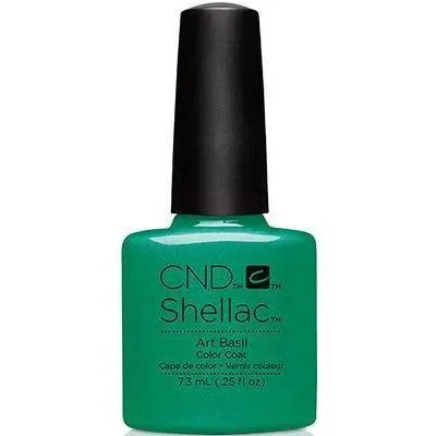 CND - Shellac Art Basil (0.25 oz)