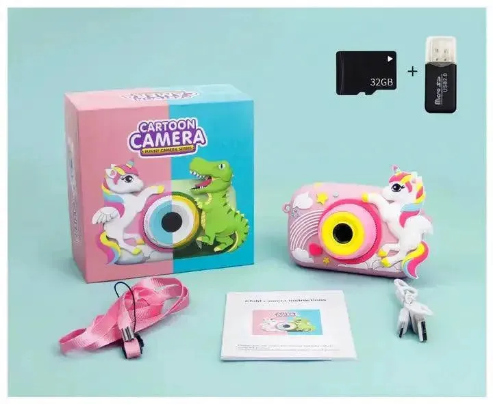 Creative 40 MP Kids Camera- Dino and Unicorn