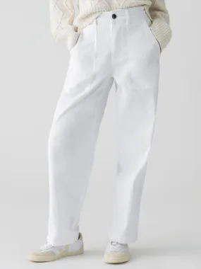 Cruiser Chino Semi-High Rise Pant Chalk