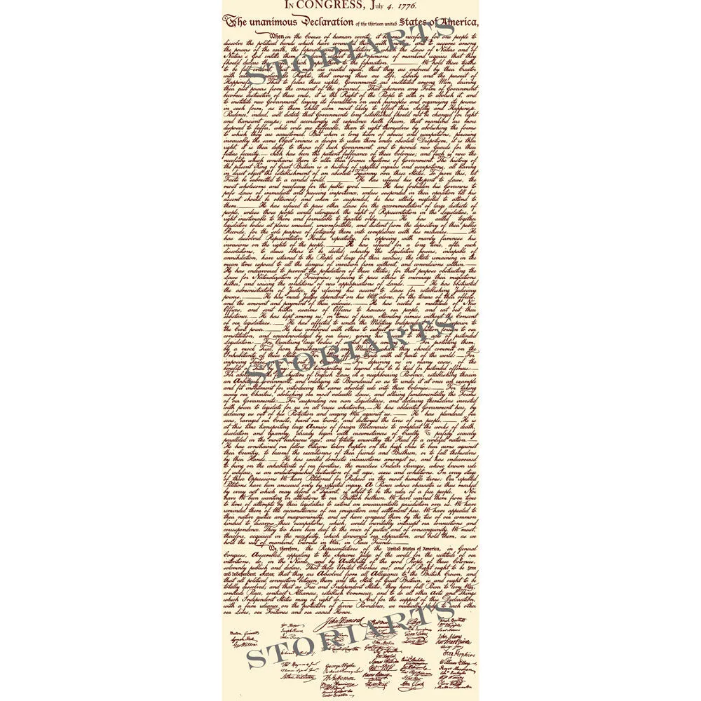 Declaration of Independence Scarf