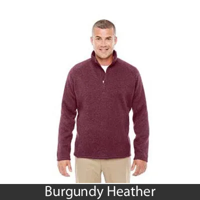 Devon & Jones Adult Bristol Sweater Fleece Quarter-Zip