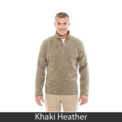 Devon & Jones Adult Bristol Sweater Fleece Quarter-Zip