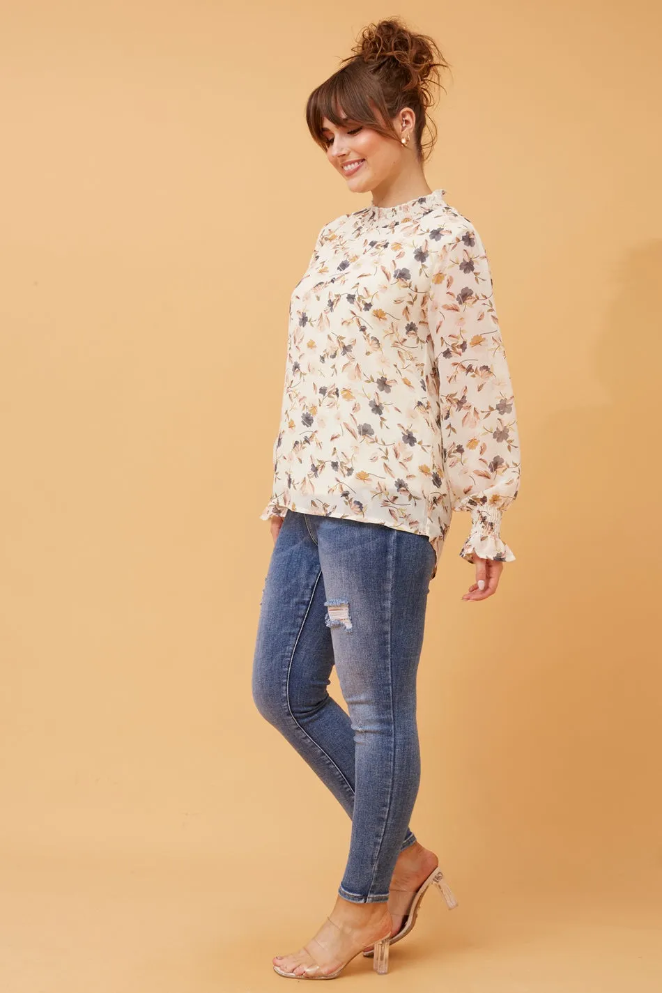 DIANA FLORAL BLOUSE