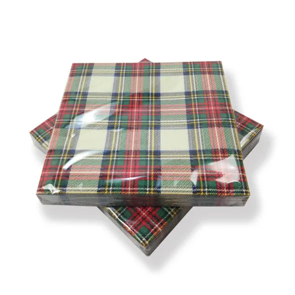 Dress Stewart Tartan Paper Napkins (20) PN01DS