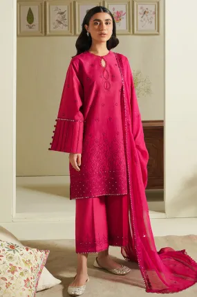 Emb Lawn Mahiri '24 - Fuchsia Blush