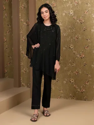 Embellished Chiffon Shirt