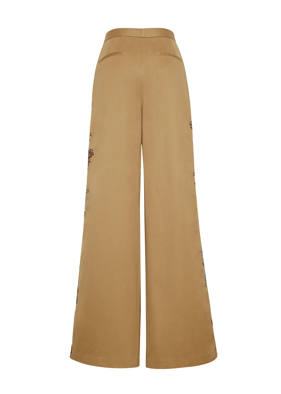 embroidered nils pant