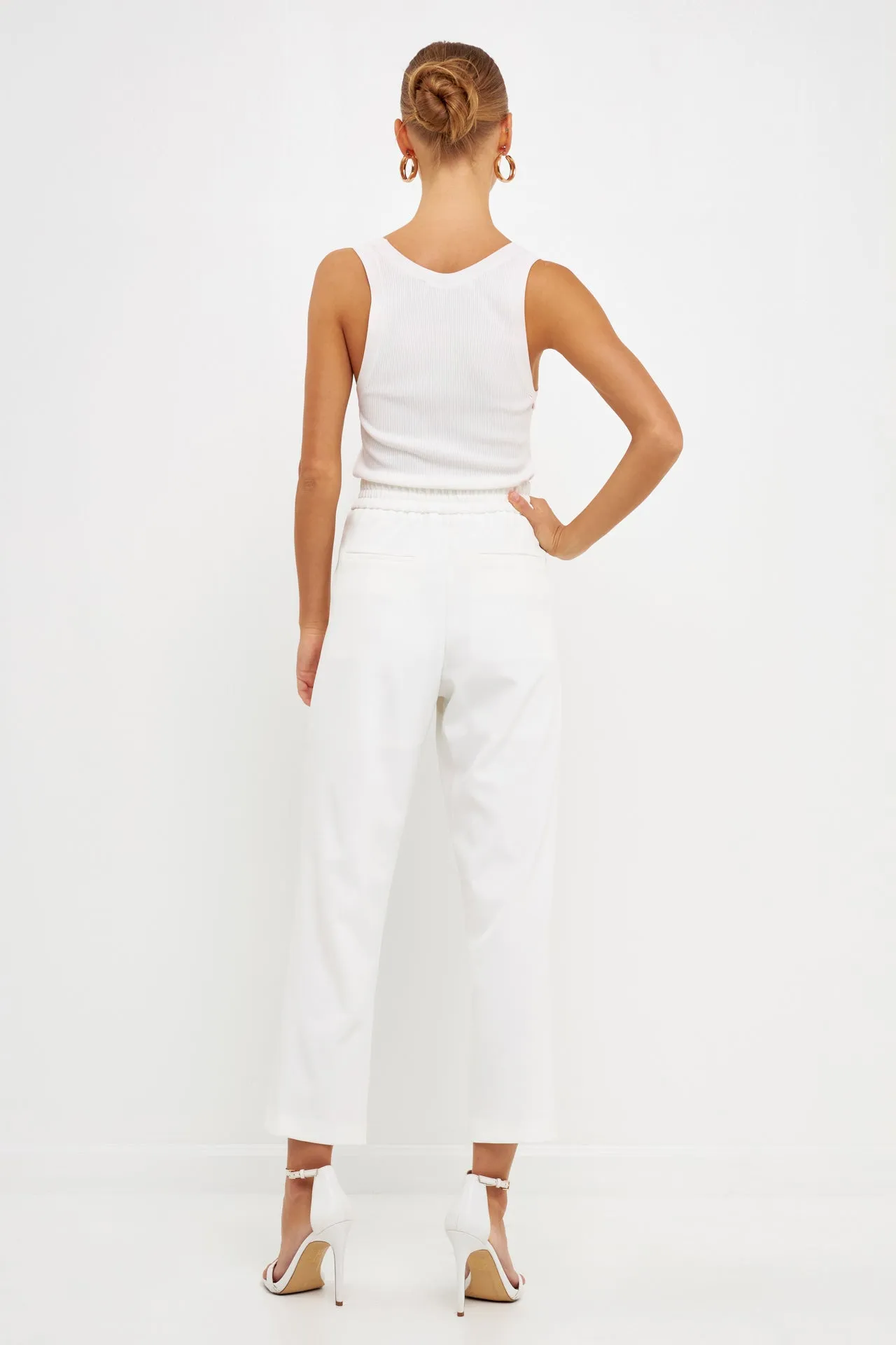 Endless Rose - High Waisted Buttoned Trousers