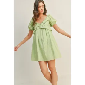 Feelin' Fancy Ruffle Mini Dress