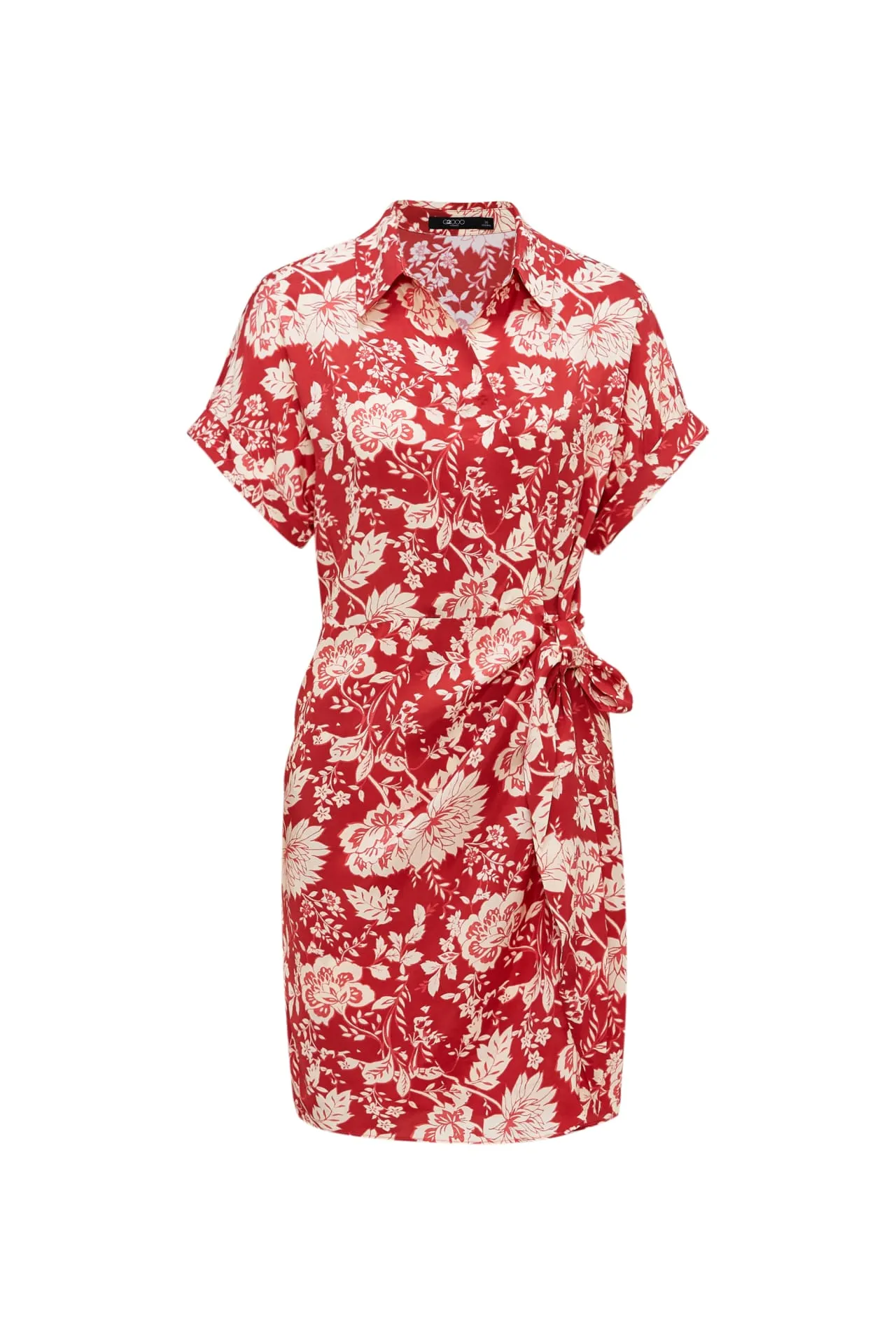 Floral Printed Wrap Dress