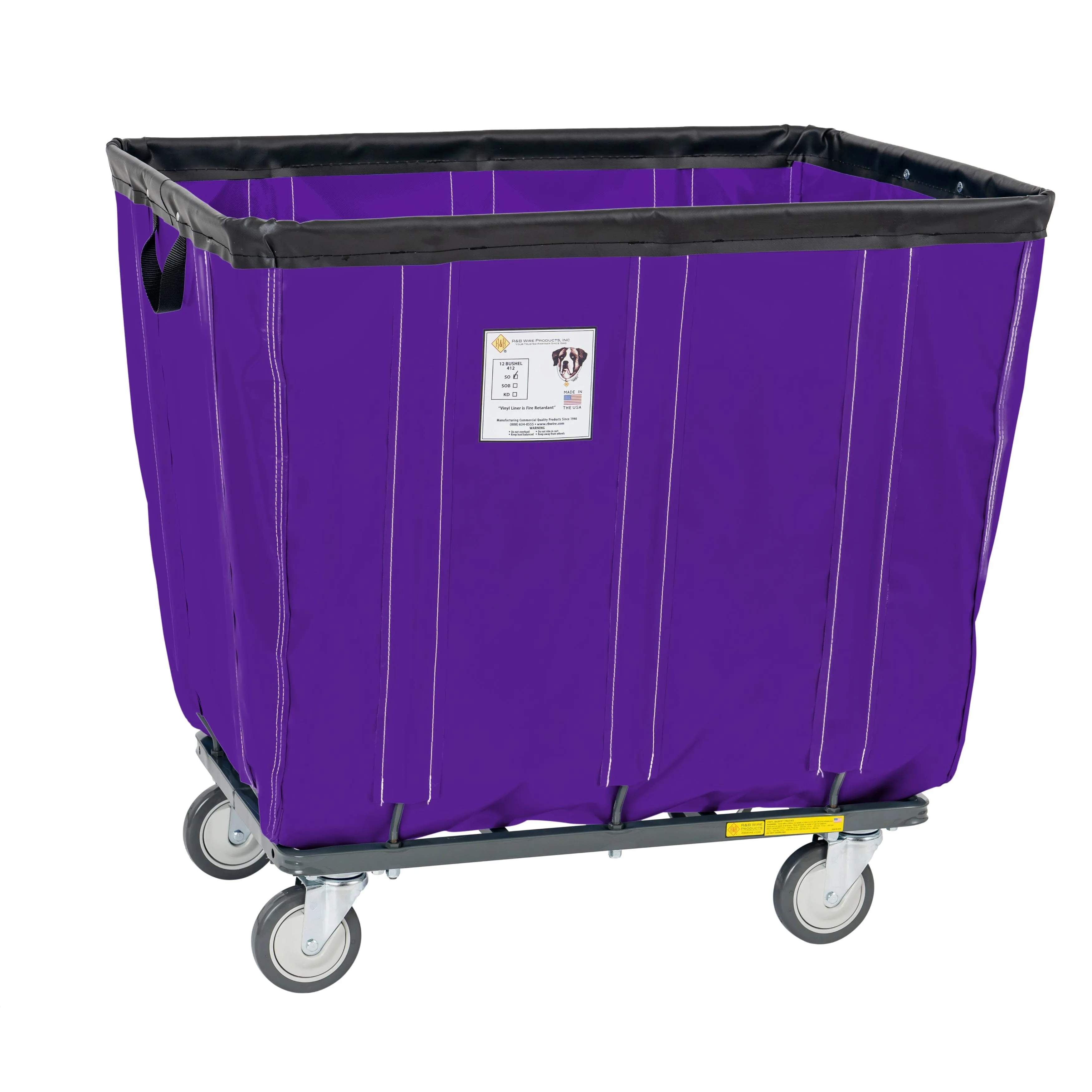 Fully Sewn Vinyl Basket Truck - 20 Bushel