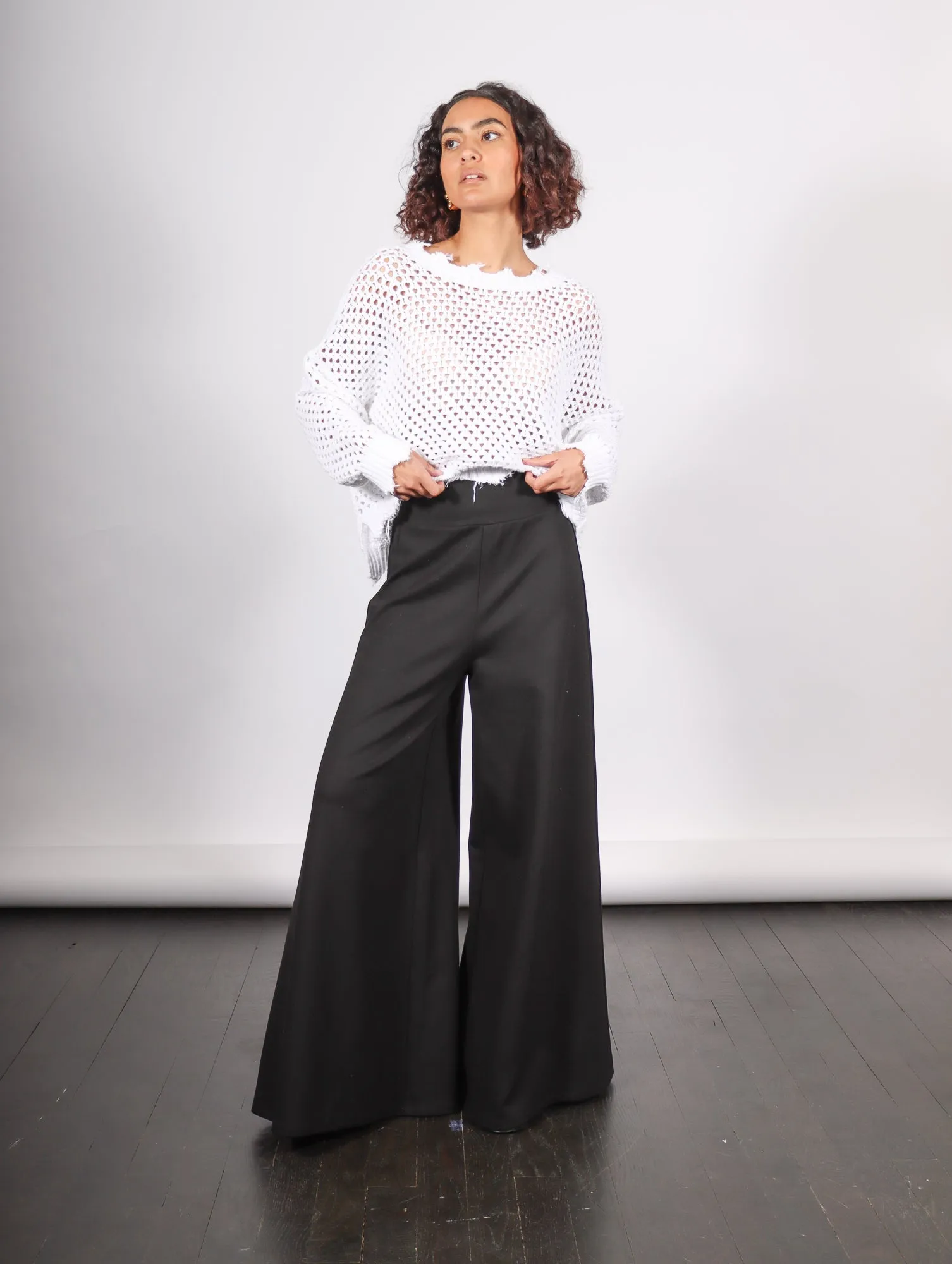 Georgia Pants in Black by Marcella